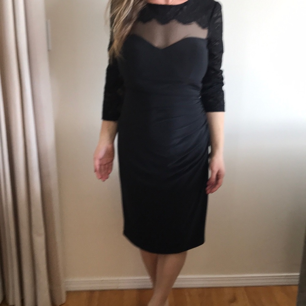 SOLD!  NWT Macy’s elegant Black Dress